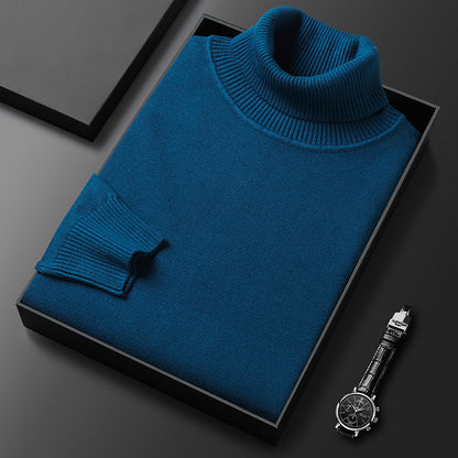 Jersey de cuello alto ajustado para hombre