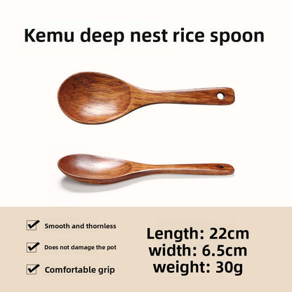 Utensilios de cocina de madera
