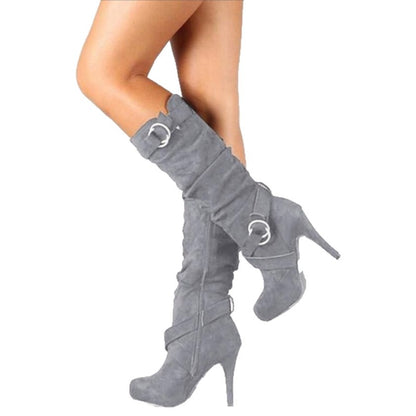 Botas de ante para mujer