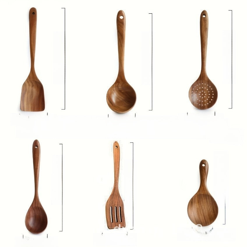 Utencilios de cocina de madera
