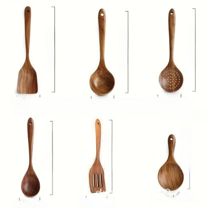 Utencilios de cocina de madera