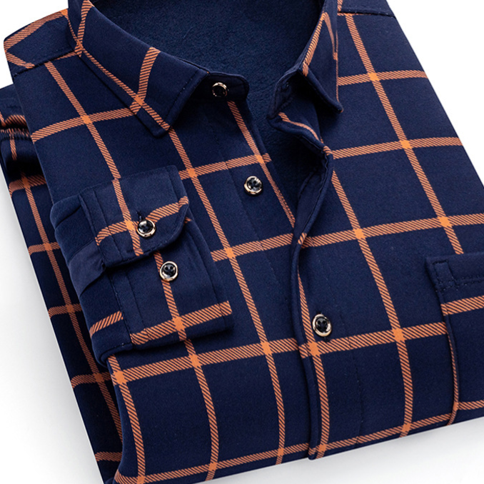 Camisa a cuadros para hombre