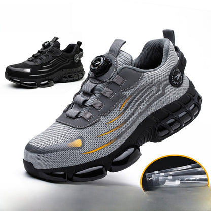 Zapatos de trabajo de seguridad de caña alta con puntera de acero