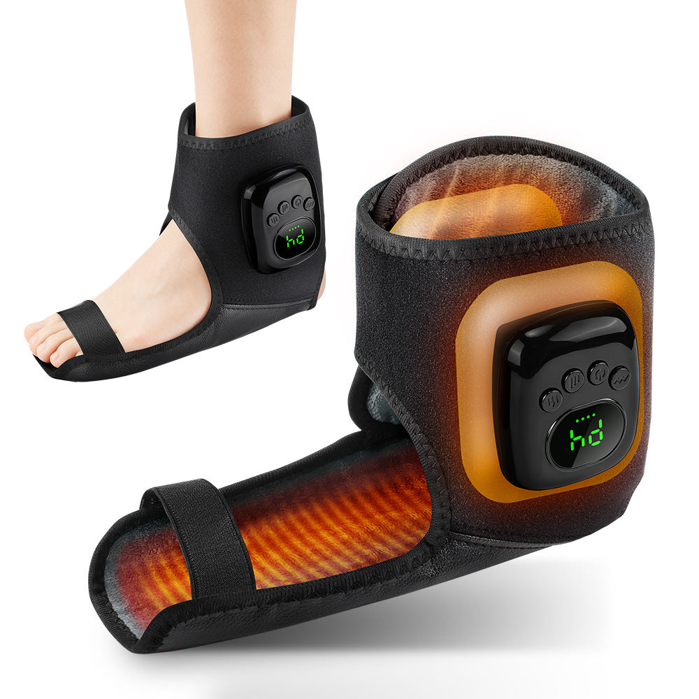 Masajeador de tobillo con bolsa de aire y terapia de calor.