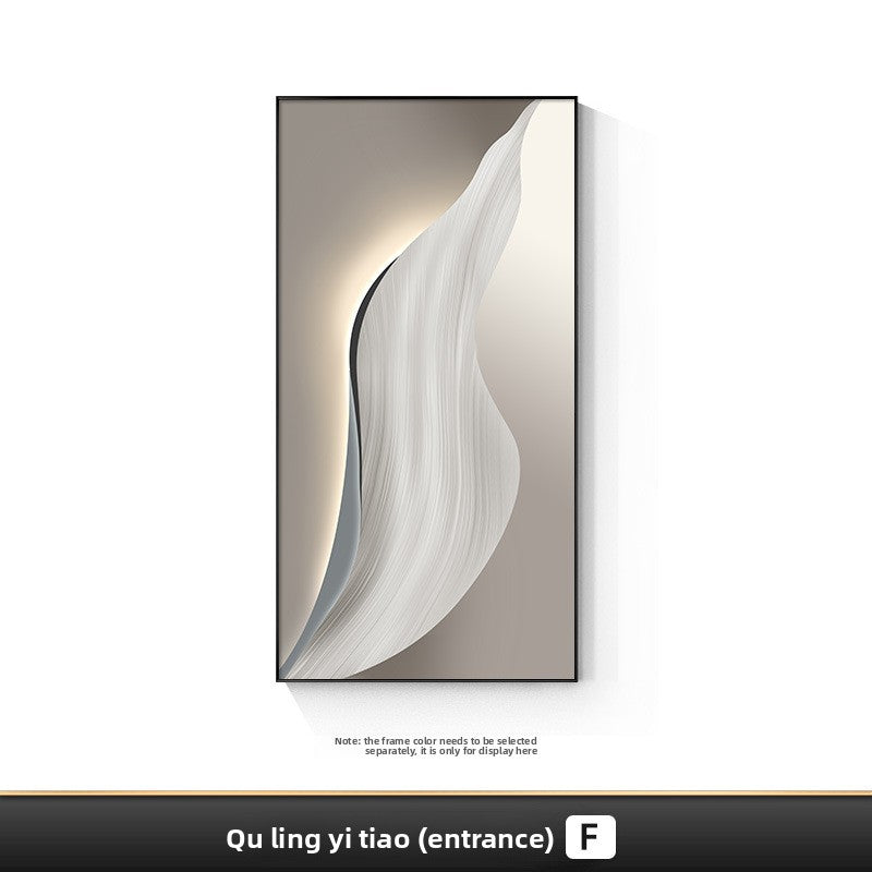 Pintura minimalista moderna para recibidor