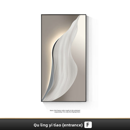 Pintura minimalista moderna para recibidor