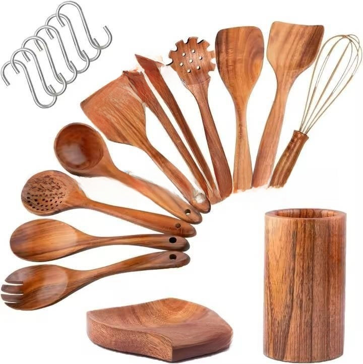 Utencilios de cocina de madera