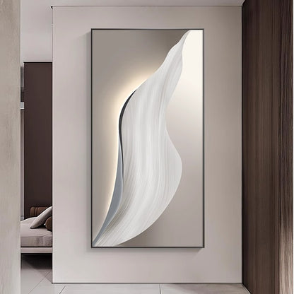 Pintura minimalista moderna para recibidor