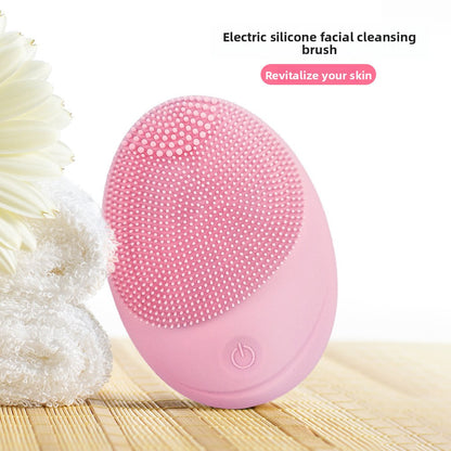Cepillo limpiador facial eléctrico