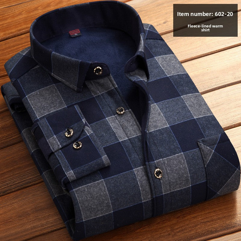 Camisa a cuadros para hombre