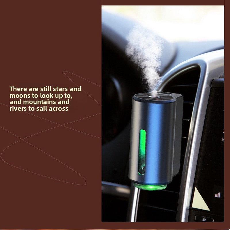 Difusor de aromaterapia automático para coche con niebla ajustable.
