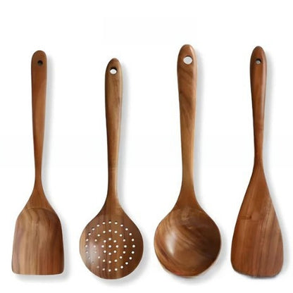 Utencilios de cocina de madera