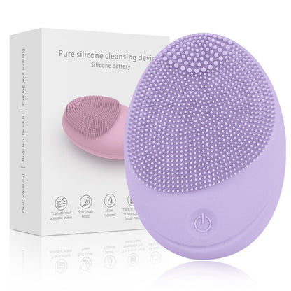 Cepillo limpiador facial eléctrico