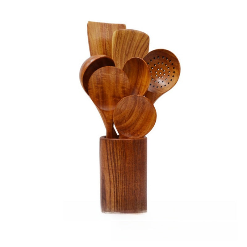 Utencilios de cocina de madera