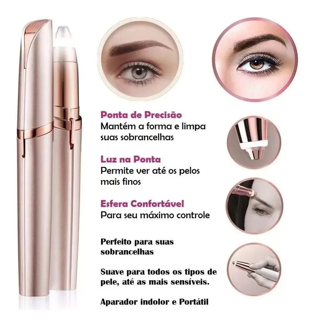 Depiladora Electrica Cejas Y Bello Facial