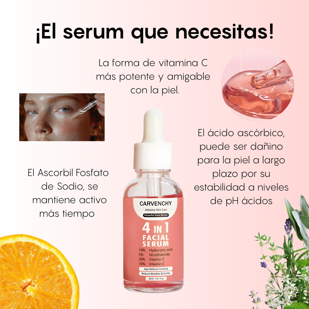 Serum 4 en 1 Antiarrugas y Manchas