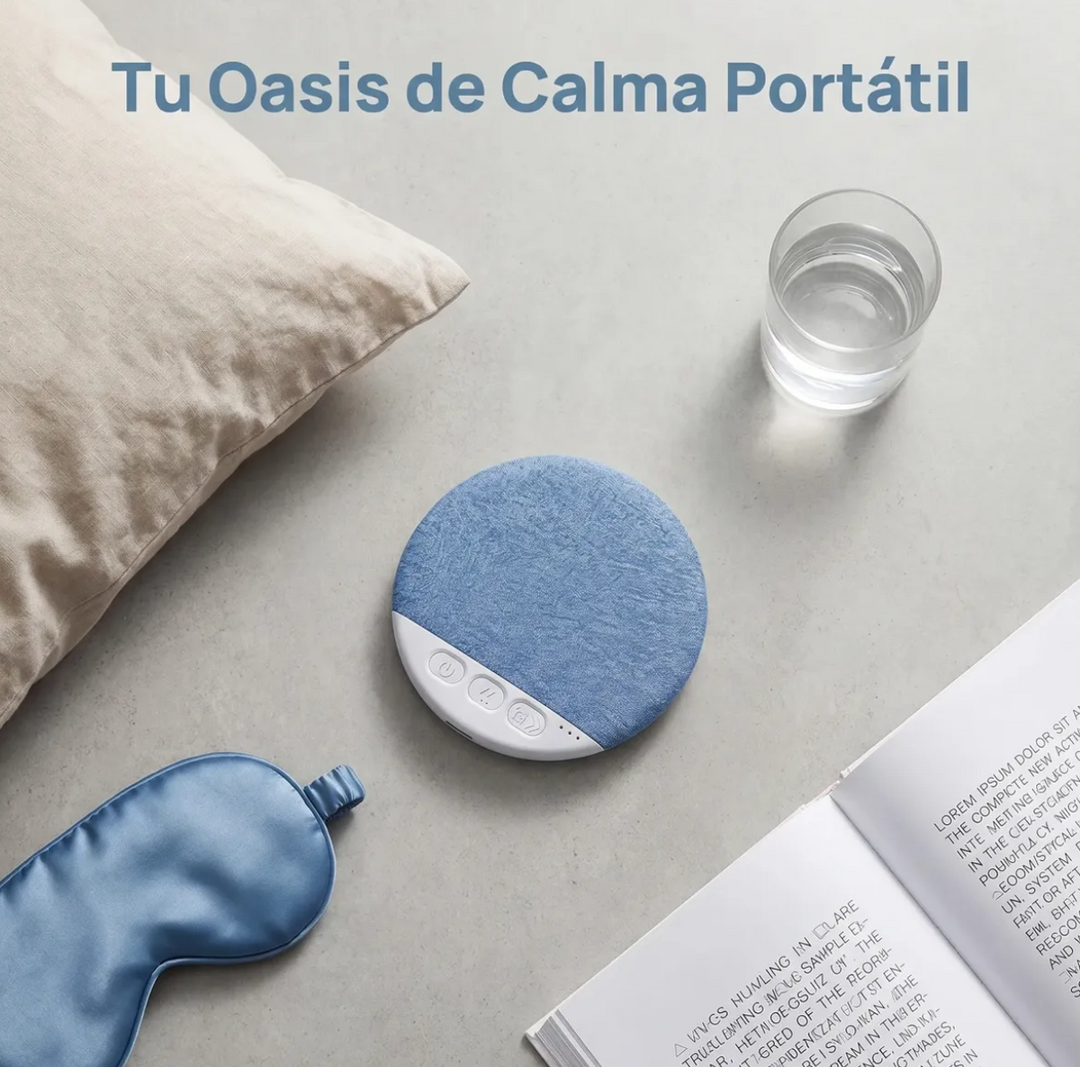 Bocina Tipo Almohada Bluetooth Dormir