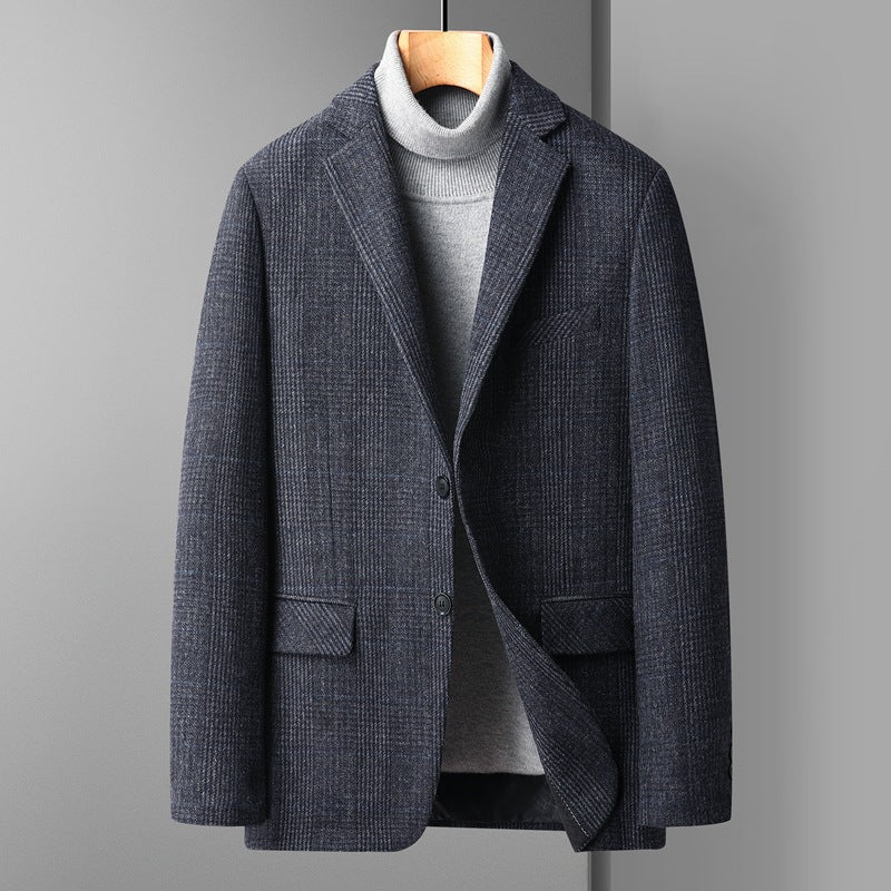 Chaqueta de lana para hombre