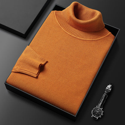 Jersey de cuello alto ajustado para hombre