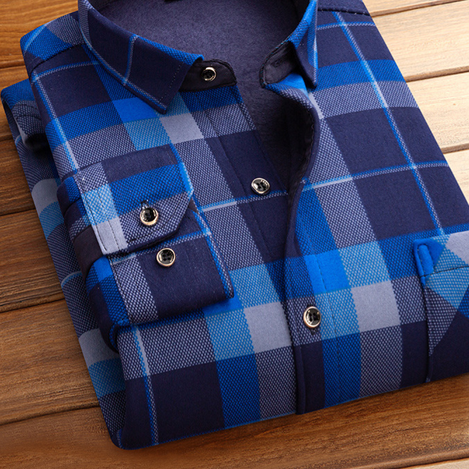 Camisa a cuadros para hombre
