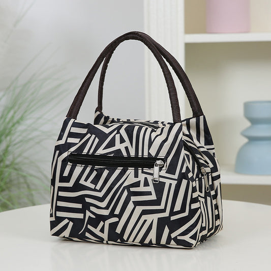 Bolsa de almuerzo de mano para mujer