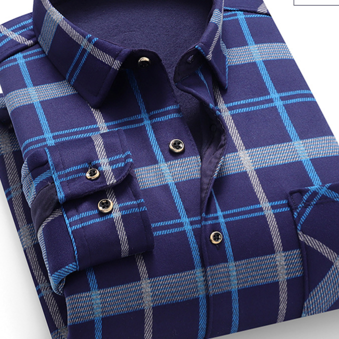 Camisa a cuadros para hombre