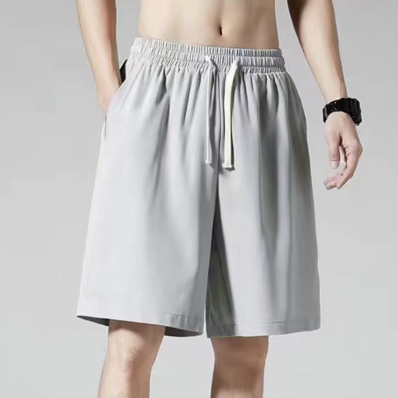 Pantalones cortos elásticos de secado rápido para hombre