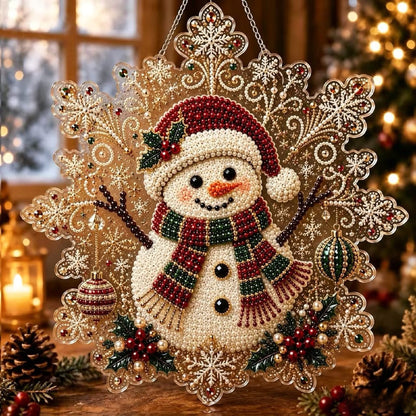5D Diamond Painting Christmas Ornament
