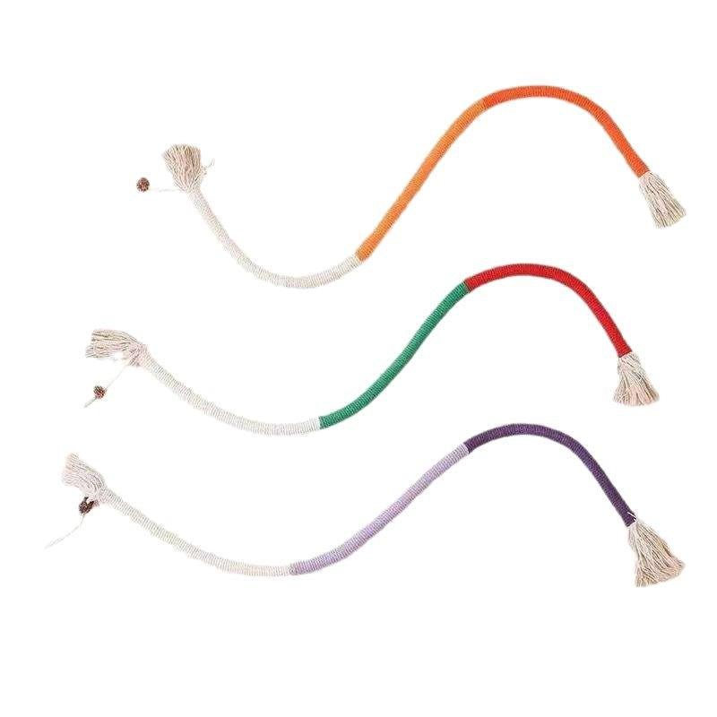 Juguete de cuerda para masticar para gatos, que favorece la salud dental