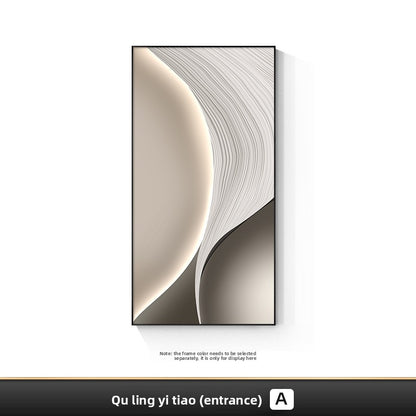 Pintura minimalista moderna para recibidor