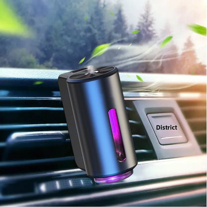 Difusor de aromaterapia automático para coche con niebla ajustable.