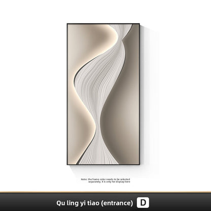Pintura minimalista moderna para recibidor