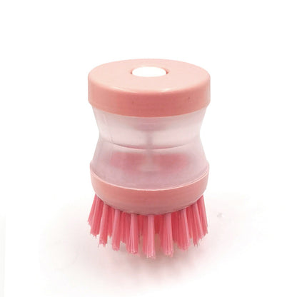 Cepillo de cocina con dispensador automático de líquido