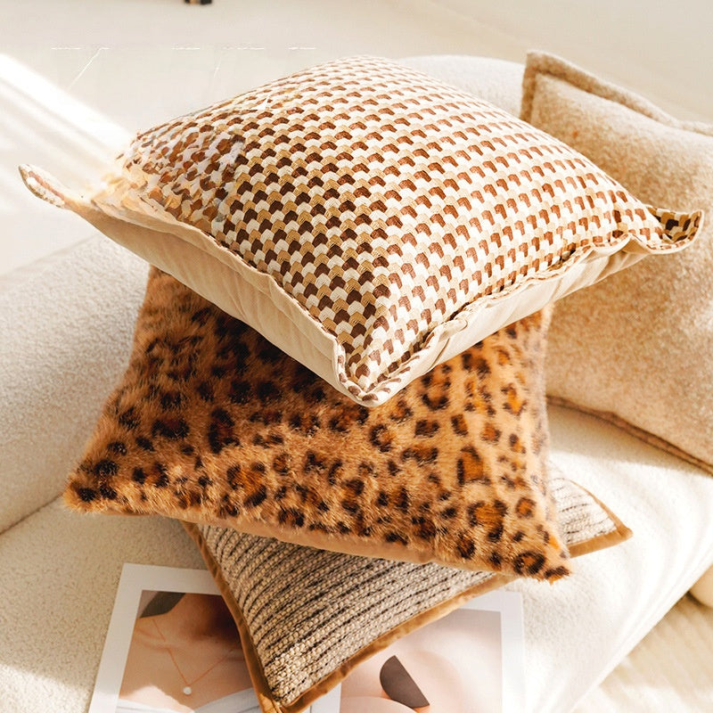 Fundas de almohada decorativas de estilo francés retro