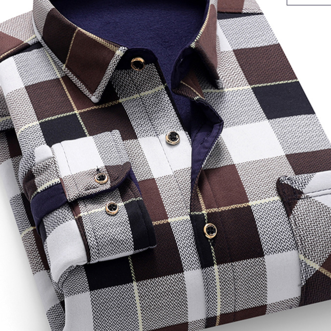 Camisa a cuadros para hombre