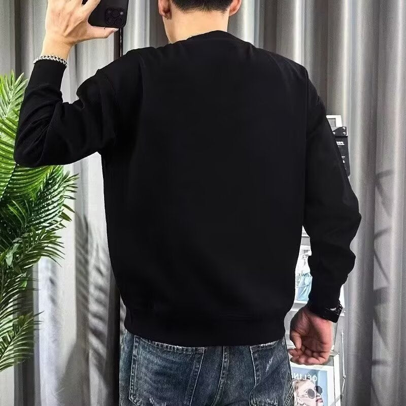Sudadera informal tipo jersey con estampado