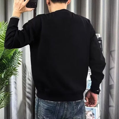 Sudadera informal tipo jersey con estampado