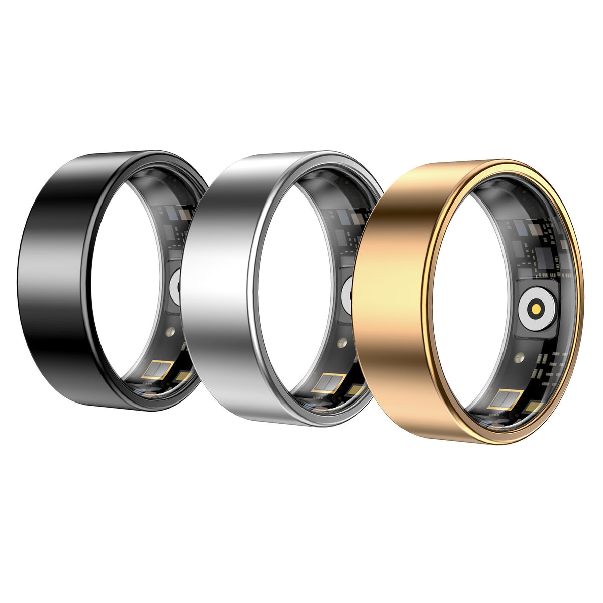 Anillo inteligente con monitoreo de salud