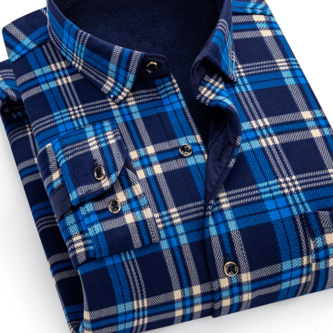 Camisa a cuadros para hombre