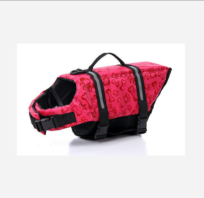Chaleco salvavidas ajustable para perros