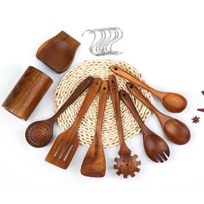 Utencilios de cocina de madera