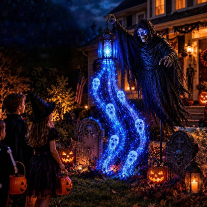 Linterna de Parca para decoración de jardín de Halloween