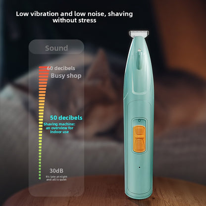 Cortapelos eléctrico para mascotas, apto para perros y gatos