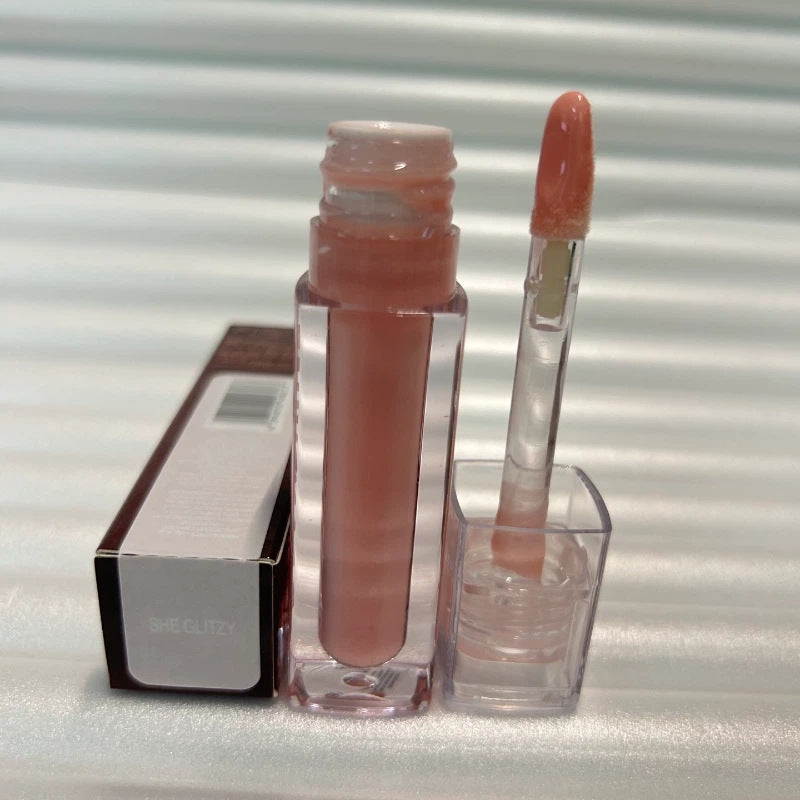 Brillo labial hidratante con brillo extra