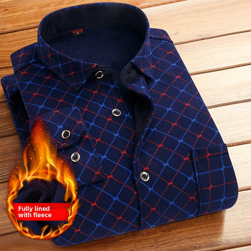 Camisa a cuadros para hombre