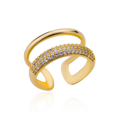 Anillo con diseño abierto