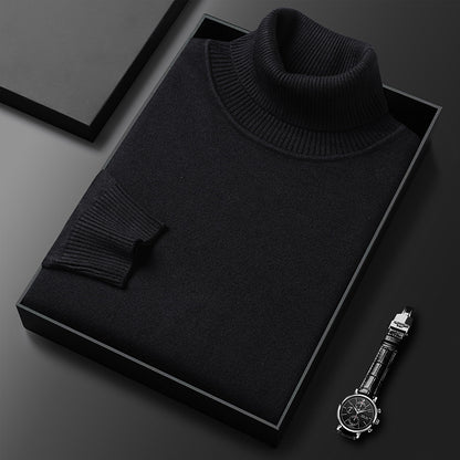 Jersey de cuello alto ajustado para hombre