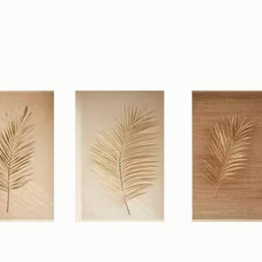 Juego de 3 lienzos decorativos modernos con paisajes estilos nórdicos
