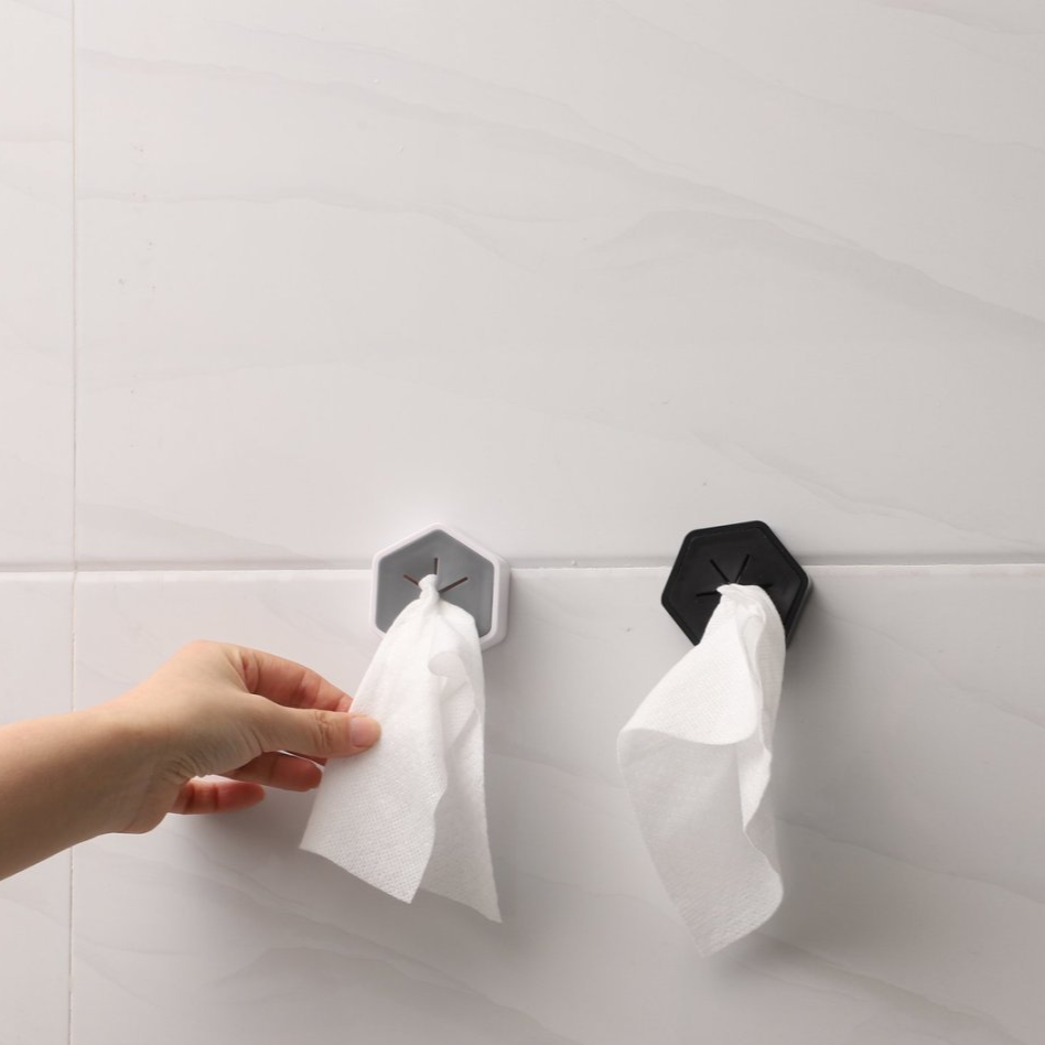 Clip para toallas sin costuras y gancho resistente para puerta
