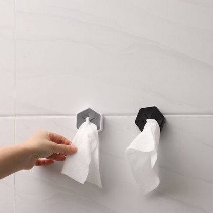 Clip para toallas sin costuras y gancho resistente para puerta